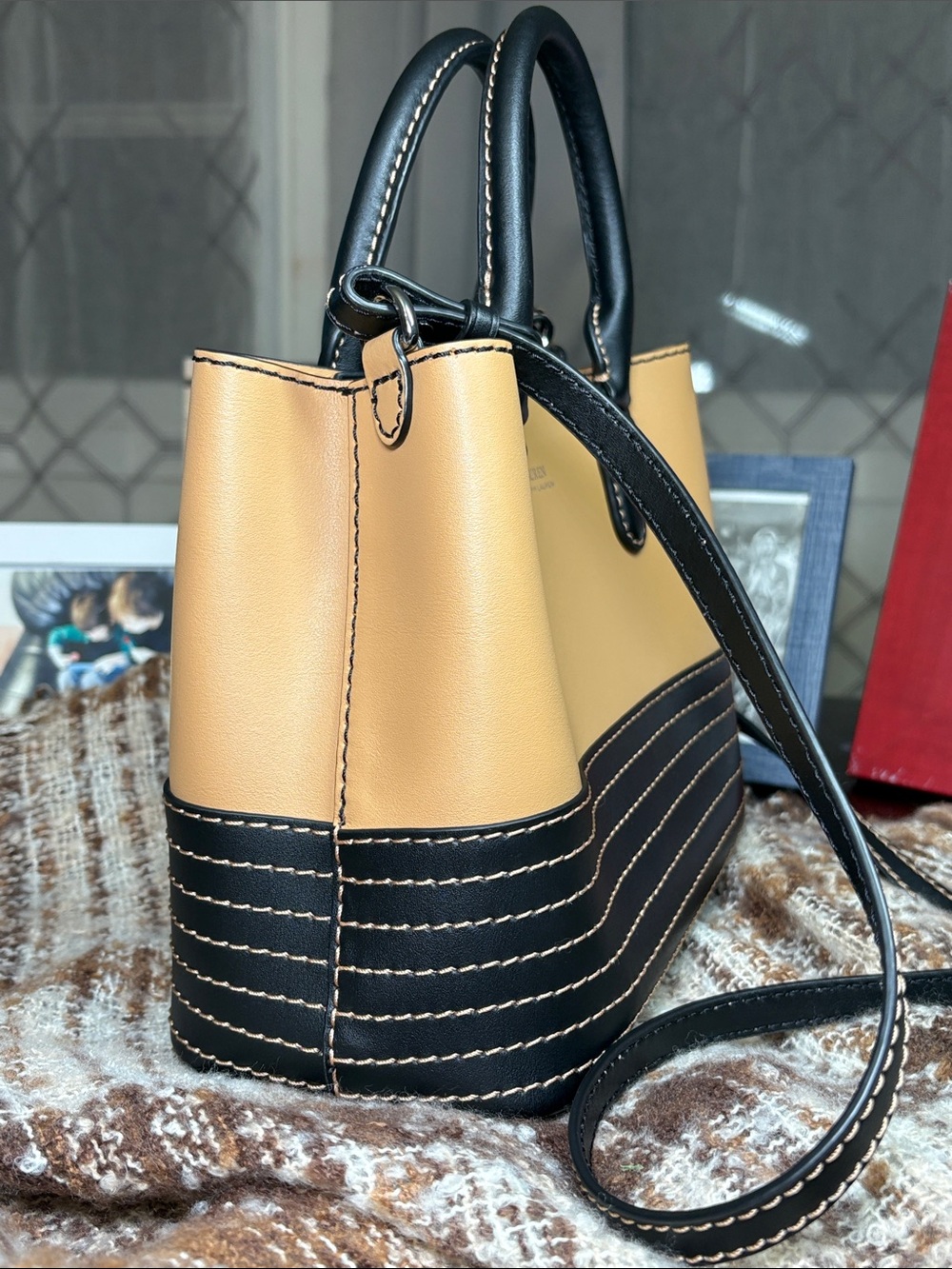 LAUREN Ralph Lauren Leather Small Marcy Satchel 8x10x4.5 SoldOut NWOT Style 6264 - Picture 5 of 16